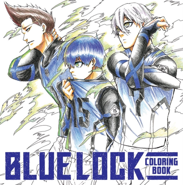 Book cover of: Blue Lock Coloring Book
