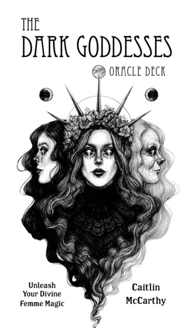 Book cover of: Dark Goddesses Oracle Deck. By: Caitlin McCarthy