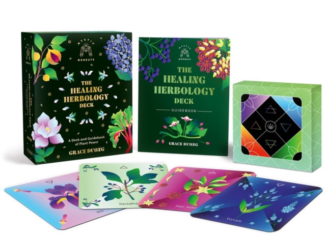 Book cover of: Mystic Mondays: The Healing Herbology Deck