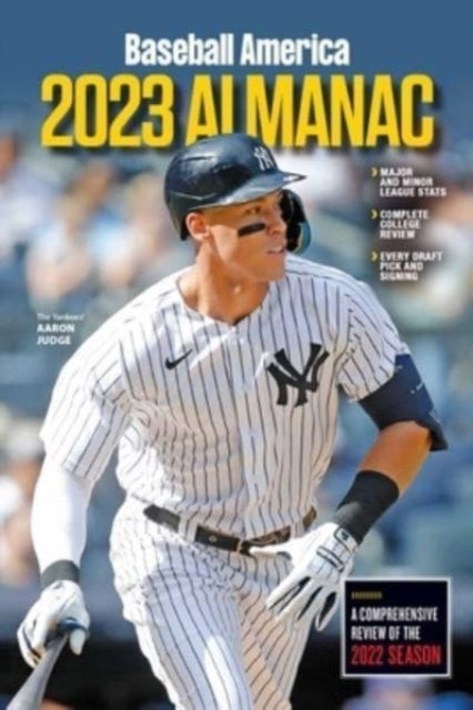 Book cover of: Baseball America 2023 Almanac. By: The Editors The Editors of Baseball America