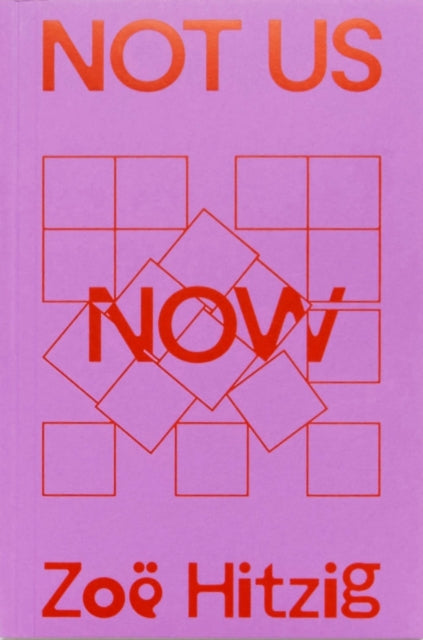 Book cover of: Not Us Now. By: Zoë Hitzig