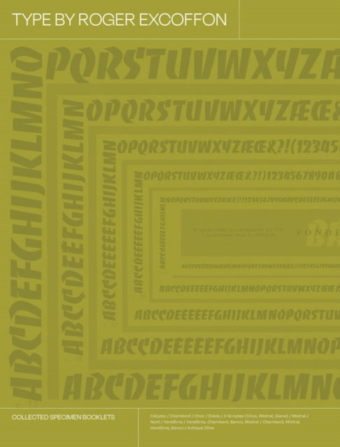 Book cover of: Type by Roger Excoffon